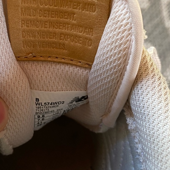 SOLD J. Crew x New Balance 574 Shoes (RAIN CLOUD) - Picture 4 of 6